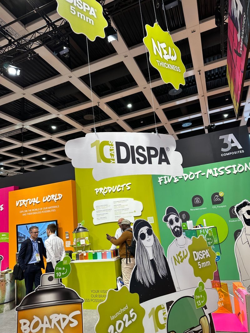 Стенд 3A Composites на FESPA 2025
