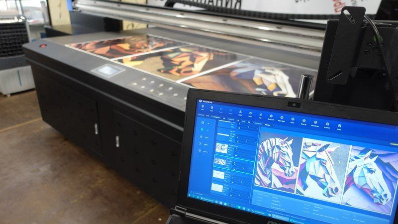 Принтер управляется собственной программой Wellprint MacExp
