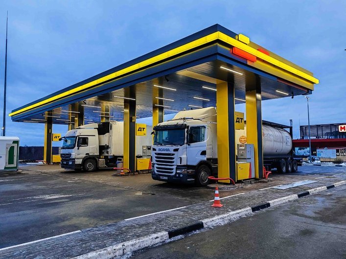Автозаправочная станция «Роснефти»