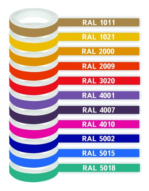 Цвета борта по каталогу RAL