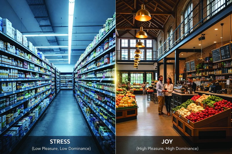 Stress и joy: два полюса аффективного опыта покупателя